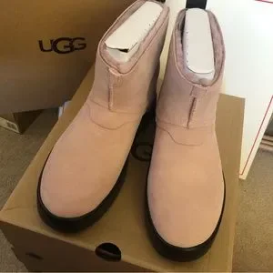 UGG Shoes Ugg Classic Boom Boot Fleece Lined Pink 14613pcry